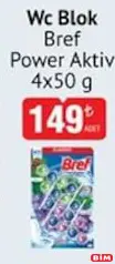BREF POWER AKTİV WC BLOK 4X50 G fiyat ve kampanya bilgisi